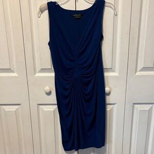 BCBGMaxAzria Royal Blue Midi Dress